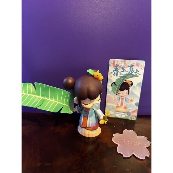 Rolife X Nanci BEGINNING OF SUMMER Solar Terms Mini Figure Designer Anime NEW - Picture 3 of 9